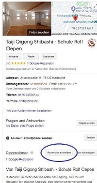 Google Taiji Qigong Shibashi - Schule Rolf Oepen