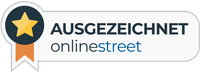 Empfohlen und zu finden bei onlinestreet